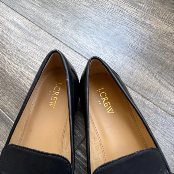 J. Crew women’s  Black Loafers