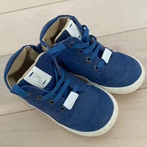 Jacadi boys genuine leather high top sneakers