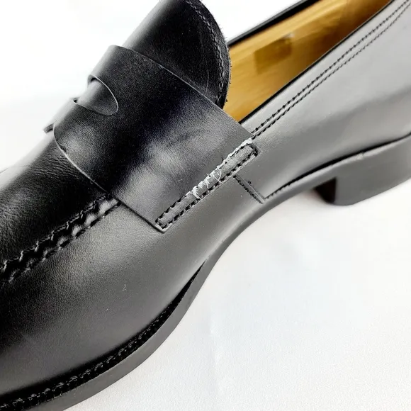 Jack Erwin Dress Leather Black loafers