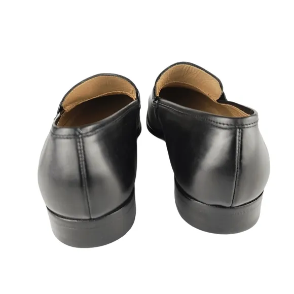 Jack Erwin Dress Leather Black loafers