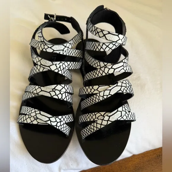 J.Crew Calista Embossed Sandal