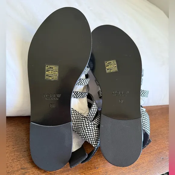 J.Crew Calista Embossed Sandal
