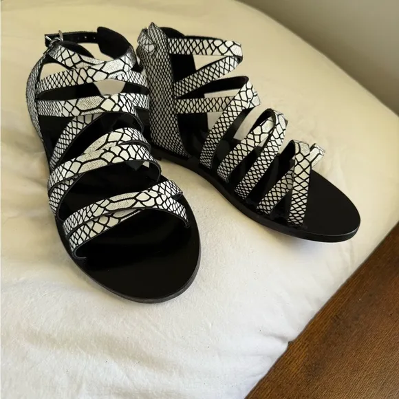 J.Crew Calista Embossed Sandal