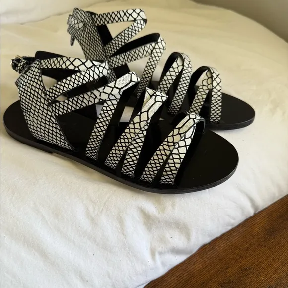 J.Crew Calista Embossed Sandal