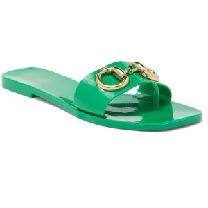 JEFFREY CAMPBELL Annia Horsebit Green Flat Sandals - Women’s Size 7 - New