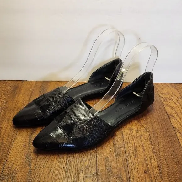Jenni Kayne Black Patchwork D'orsay