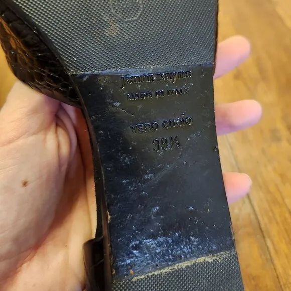 Jenni Kayne Black Patchwork D'orsay