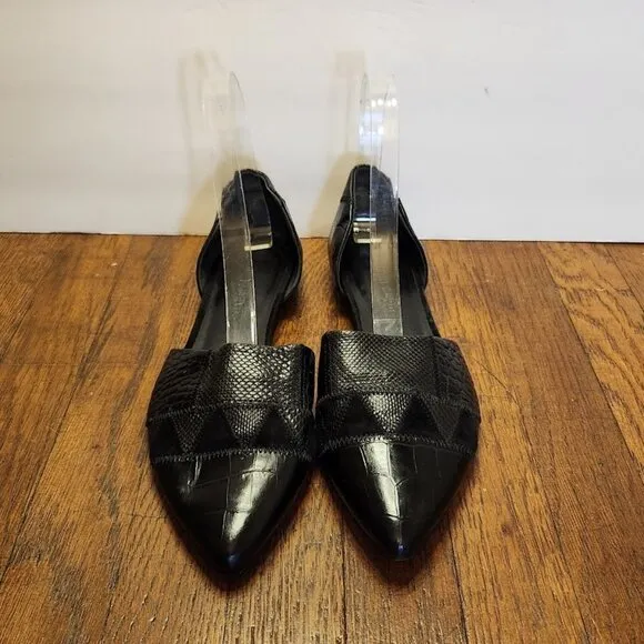 Jenni Kayne Black Patchwork D'orsay