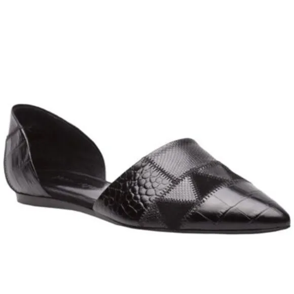 Jenni Kayne Black Patchwork D'orsay