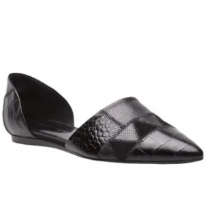 Jenni Kayne Black Patchwork D'orsay