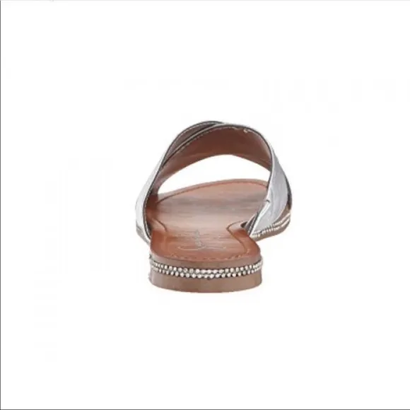 Jessica Simpson Brinella Flat Slide Sandals. Size 6