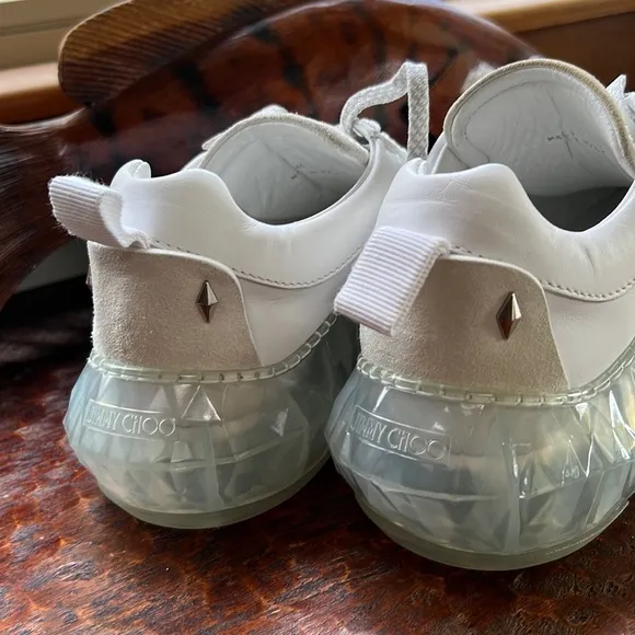 Jimmy Choo Diamond Sole 👟 Sneakers Streetwear Size 40 or Men’s 7/women’s 9 D