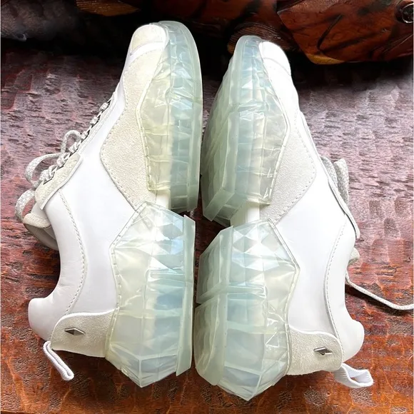 Jimmy Choo Diamond Sole 👟 Sneakers Streetwear Size 40 or Men’s 7/women’s 9 D