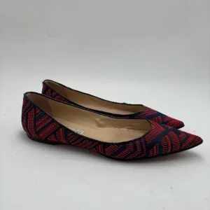 Jimmy Choo Women’s 40 Multicolor Woven Pointed Toe Alina Flats