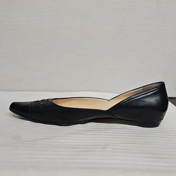 JIMMY CHOO POINTED TOE FLATS BFPM-02-216