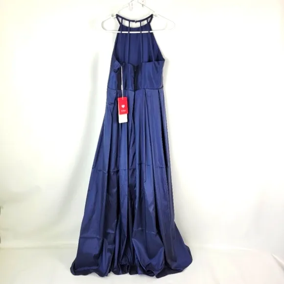 JJ's House Special Occasion Long Full Halter Top Dress Bust 32 Waist 30