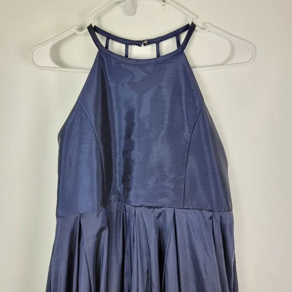 JJ's House Special Occasion Long Full Halter Top Dress Bust 32 Waist 30