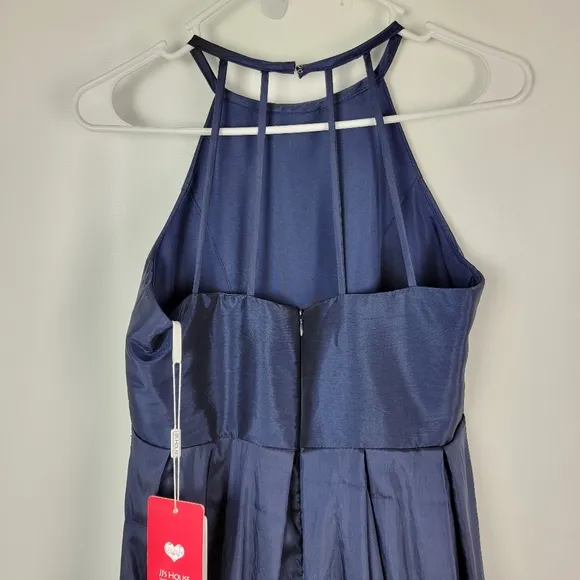 JJ's House Special Occasion Long Full Halter Top Dress Bust 32 Waist 30