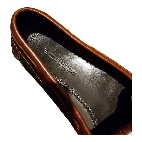 JOHNSTON &amp; MURPHY Tassel Loafers - Size 9 1/2