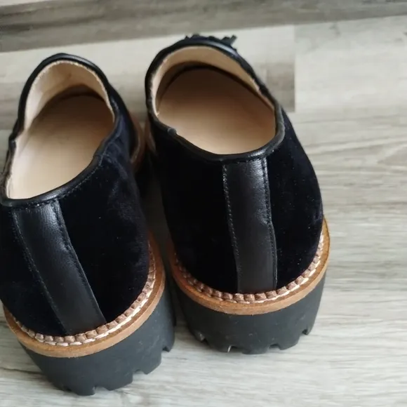 Jon Josef Black Tassel Loafers 7