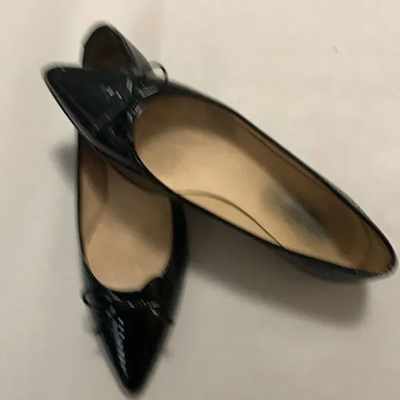 JON  JOSEF PATENT LEATHER FLATS‎ SIZE 8 1/2
