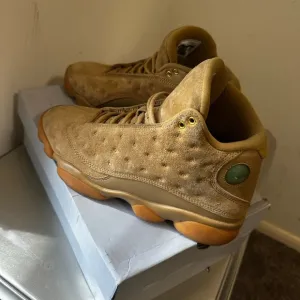 Jordan Tan Sneakers High-Top Quilted Design