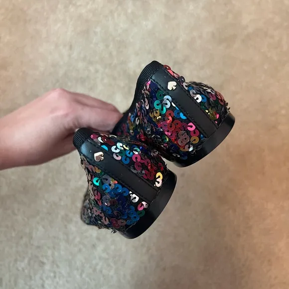 Kate Spade Honey Rainbow Sequin Ballet Flats Size 8.5