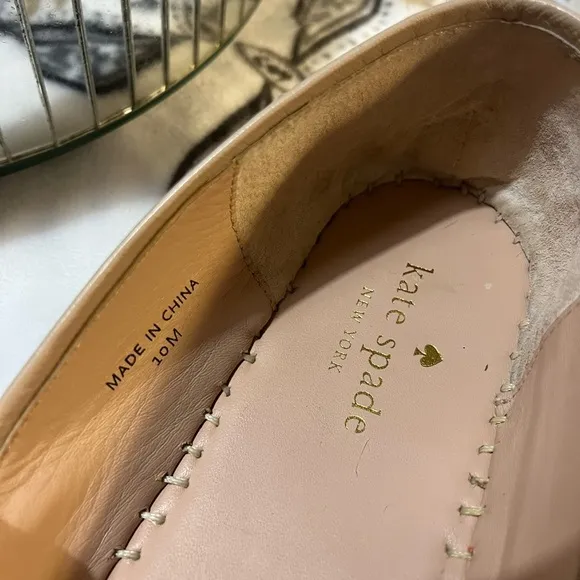 Kate Spade New York ‘Leena’ Rainbow Leather Espadrilles Sz 10.