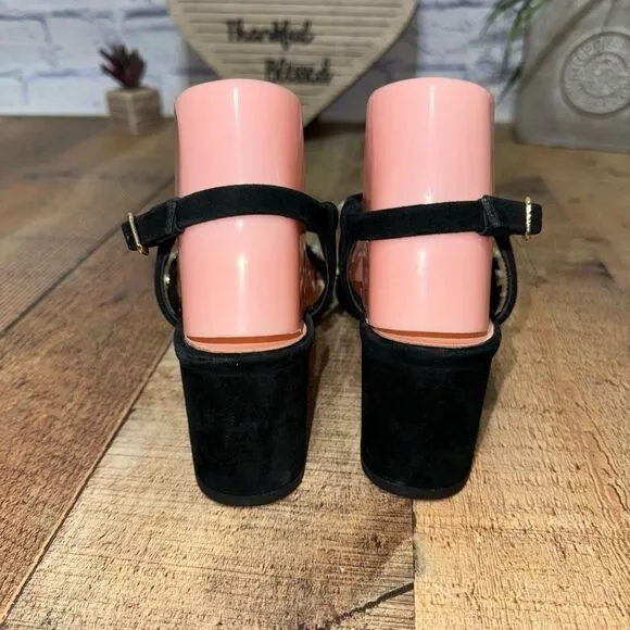 Kate spade Wynn sandals black pearl