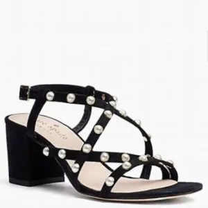 Kate spade Wynn sandals black pearl