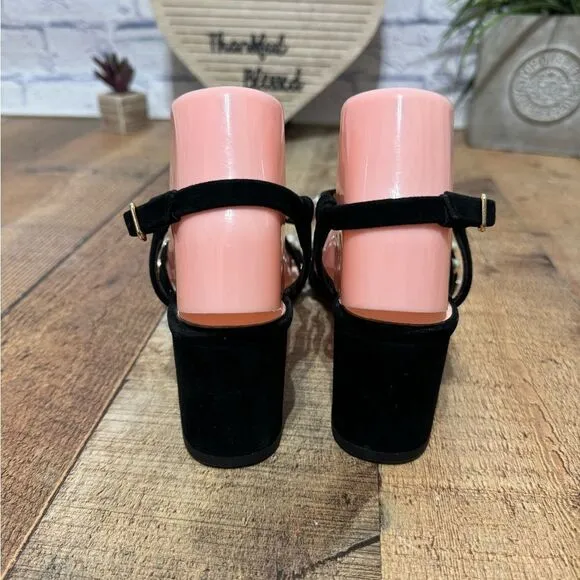 Kate spade Wynn sandals black pearl
