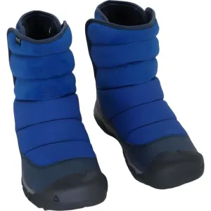 KEEN Puffrider Insulated Waterproof Snow Boots, Naval Academy/Surf, 6 US Unisex