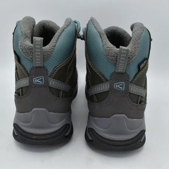 Keen Womens Size 8 Circadia Polar Mid Insulated Waterproof Hiking Boots