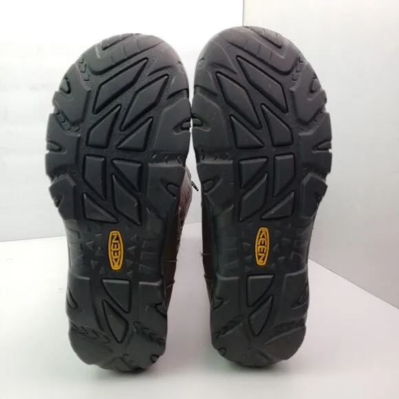Keen Womens Size 8.5 Brown Leather 150Gram Insulated Tall Winter Boots 52021-Jav