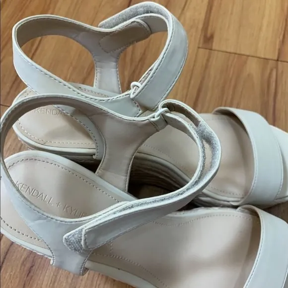 Kendall   Kylie Grand Platform Espadrille Wedges