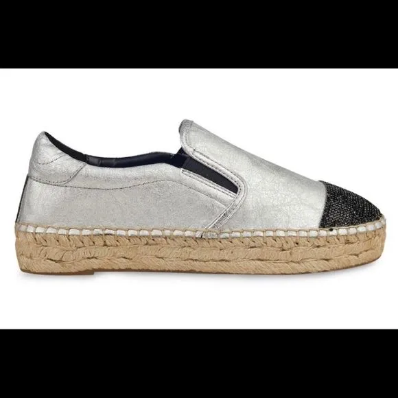 Kendall   Kylie Joss Espadrile Sille Leather Espadrilles. 10 NWT &amp; original box