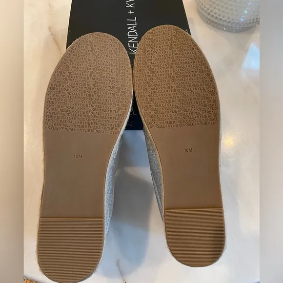 Kendall   Kylie Joss Espadrile Sille Leather Espadrilles. 10 NWT &amp; original box