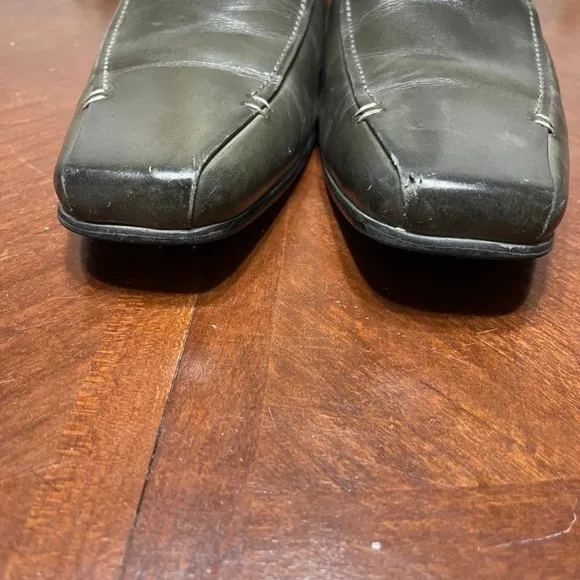 Kenneth Cole Magic One LE Men’s Loafers Slip On Dress Shoes deep olive green 12
