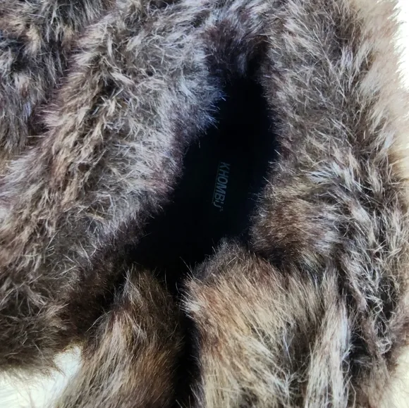 Khombu lined faux fur‎ snow boots 10