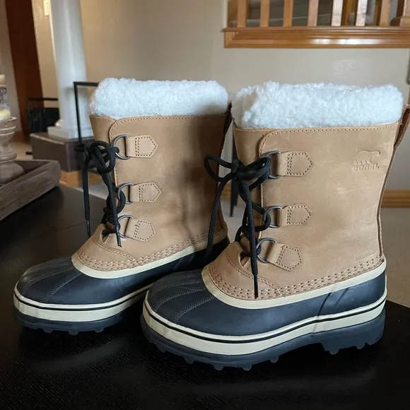 Kids' SOREL Caribou Waterproof Insulated Winter Boots