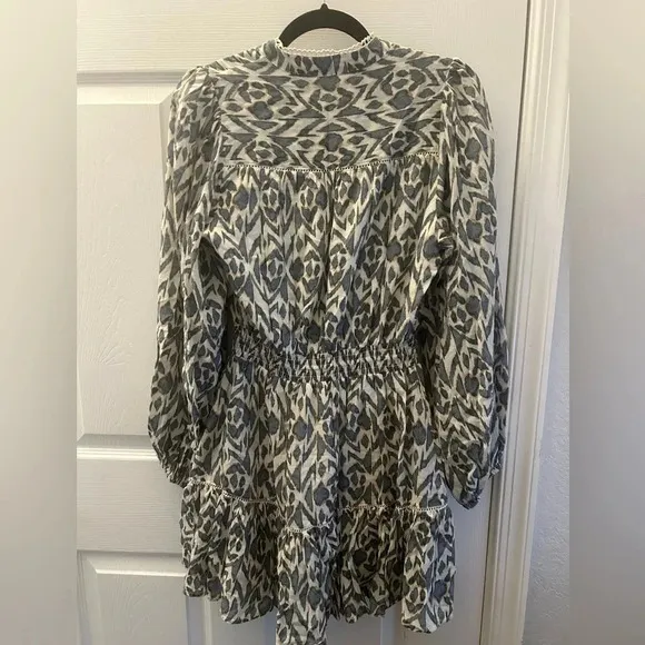 KIVARIAmina Printed Cotton Mini Dress