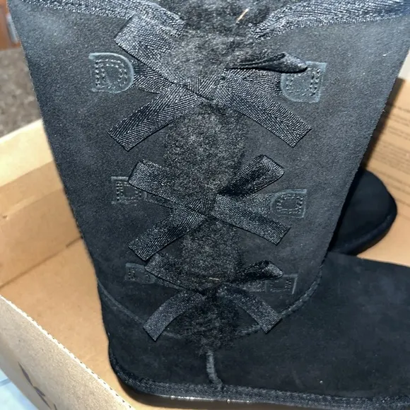 Koolaburra BY UGG K VICTORIA TALL  BLACK snow winter boots