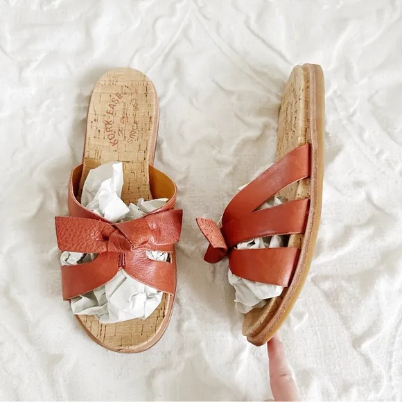 Kork Ease Brigit Flat Sandal Size8M New