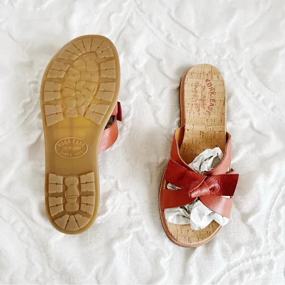 Kork Ease Brigit Flat Sandal Size8M New