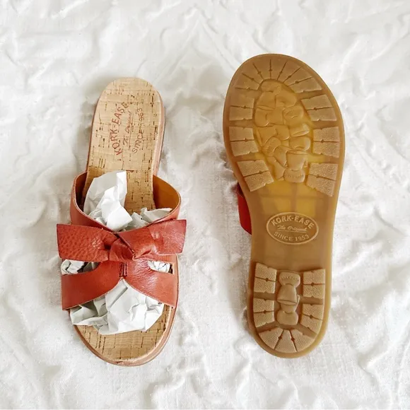 Kork Ease Brigit Flat Sandal Size8M New