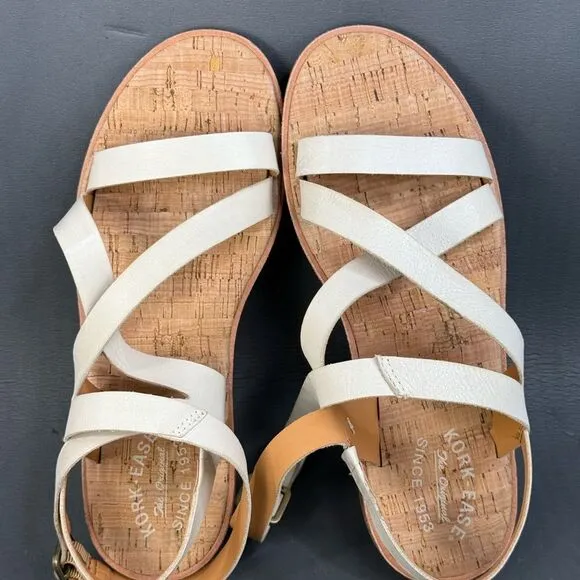 KORK-EASE Women's Bryleigh Flat Sandals shoes size 10