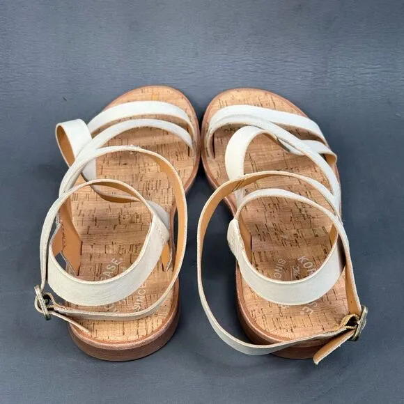 KORK-EASE Women's Bryleigh Flat Sandals shoes size 10