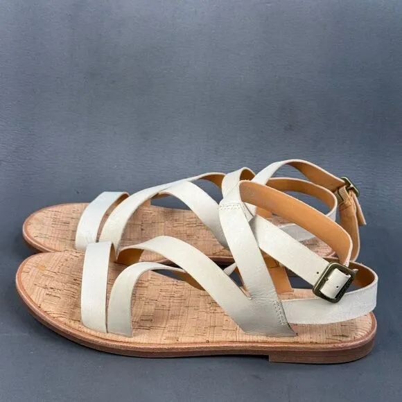 KORK-EASE Women's Bryleigh Flat Sandals shoes size 10