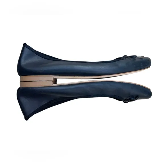 KORKS Pianosa Black Leather Ballet Flats Sz 9