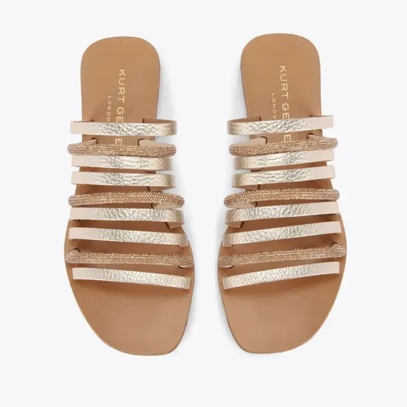 Kurt Geiger Daisy Flat Sandals Size 8